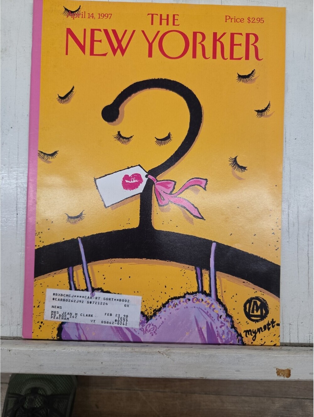 The New Yorker Full Magazine April 14, 1997 Fashion Hangup by Lawrence Mynott